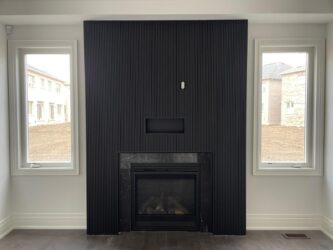 Fireplace design, Whitby, ON