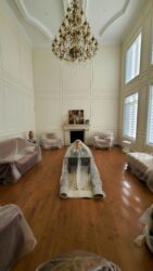 Full wall wainscoting panneling, high ceiling, Oakville, ON